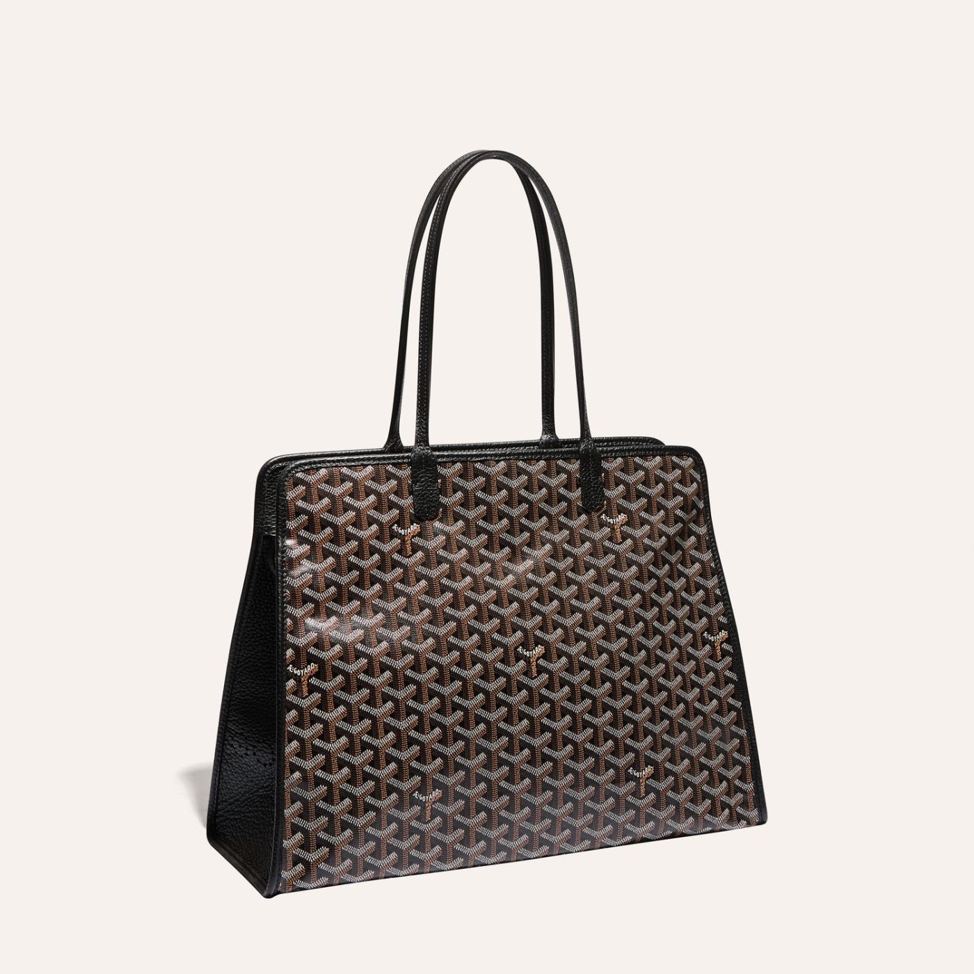 Goyard Hardy PM Tote Bag Black - Image 2